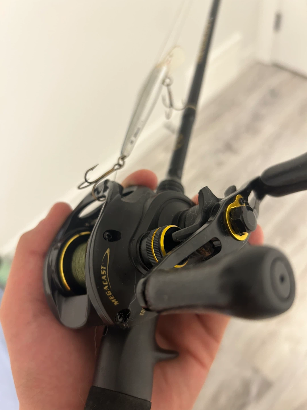 Bait caster Reel and Rod Combo - photo 3
