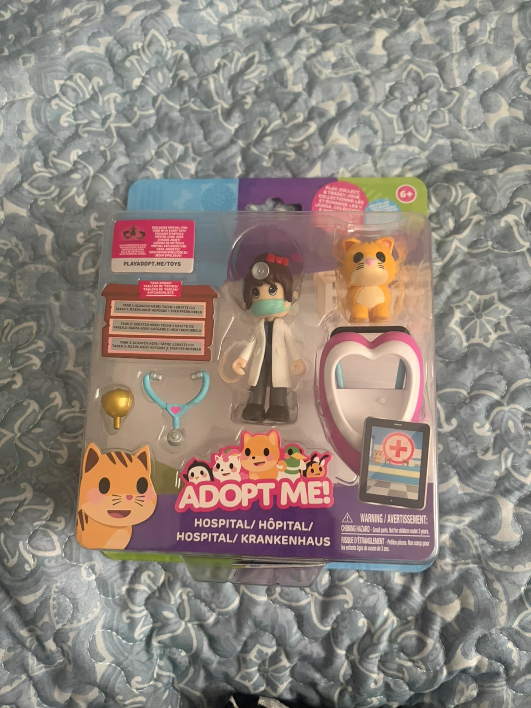 Adopt Me! Hospital Playset with Figures and Codes