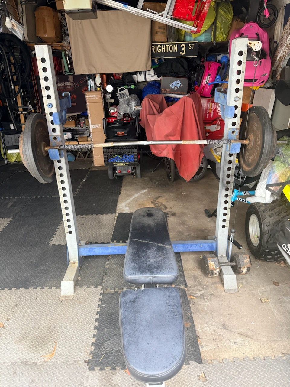 Incline Weight bench