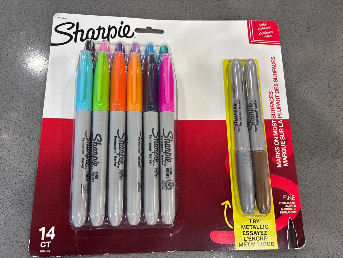 NEW 14 COUNT SHARPIES (SEE LISTING)