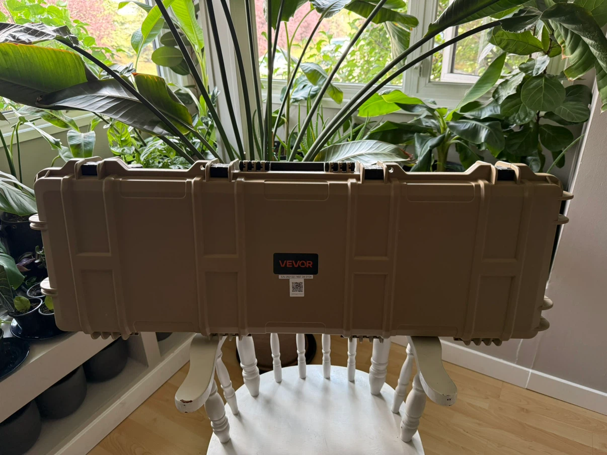 Vevor Hard Case with Foam (2) 15 in x 42 in