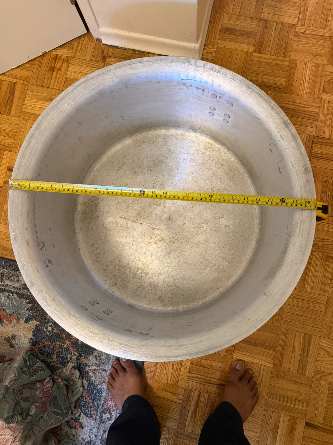 Big Aluminum pot, up to 12 kgs we can cook - photo 2