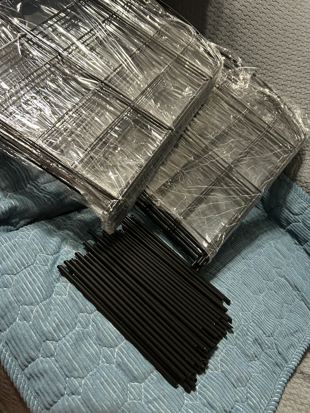 New-Decorative Garden Fence Panels - Black - photo 4