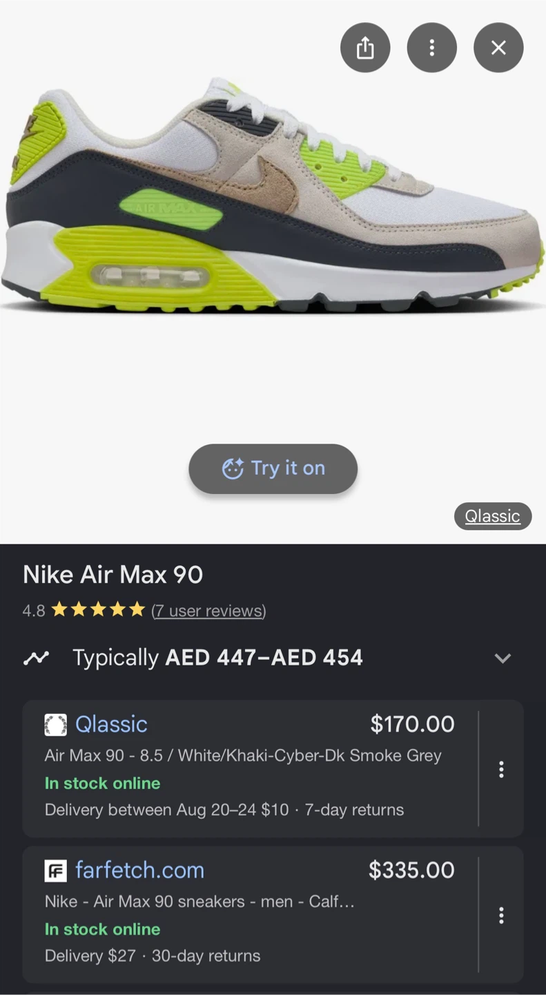 Nike Air Max 90 Sneakers - Size US 10 - photo 4