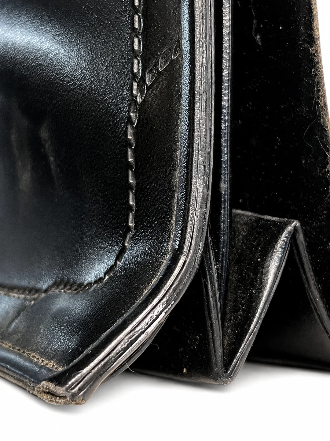 Vintage Leather Briefcase (1981) - photo 4