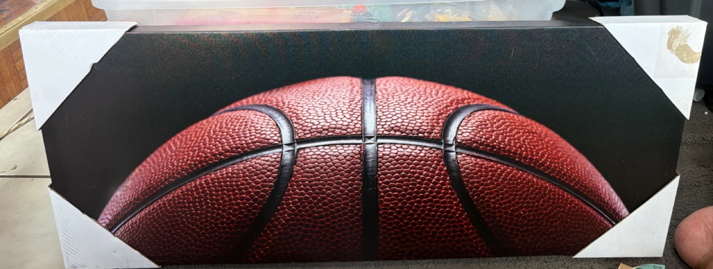 Basketball Canvas Wall Art