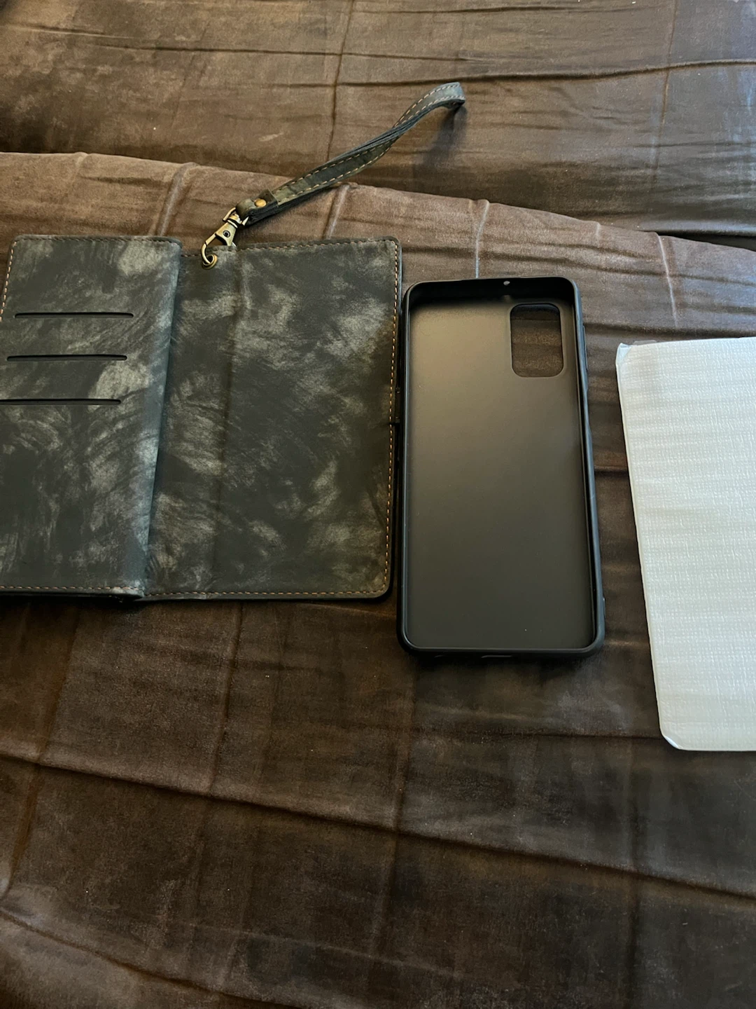 Caseme Wallet Case with Wrist Strap for Samsung