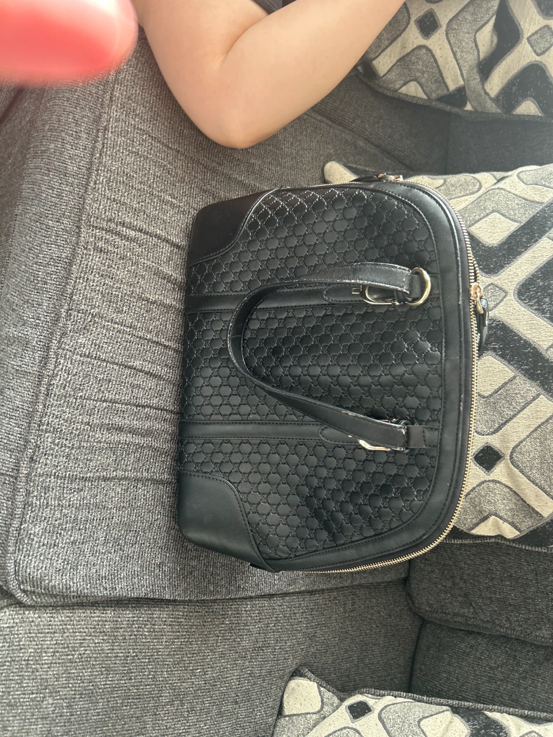Black Quilted Handbag - photo 3