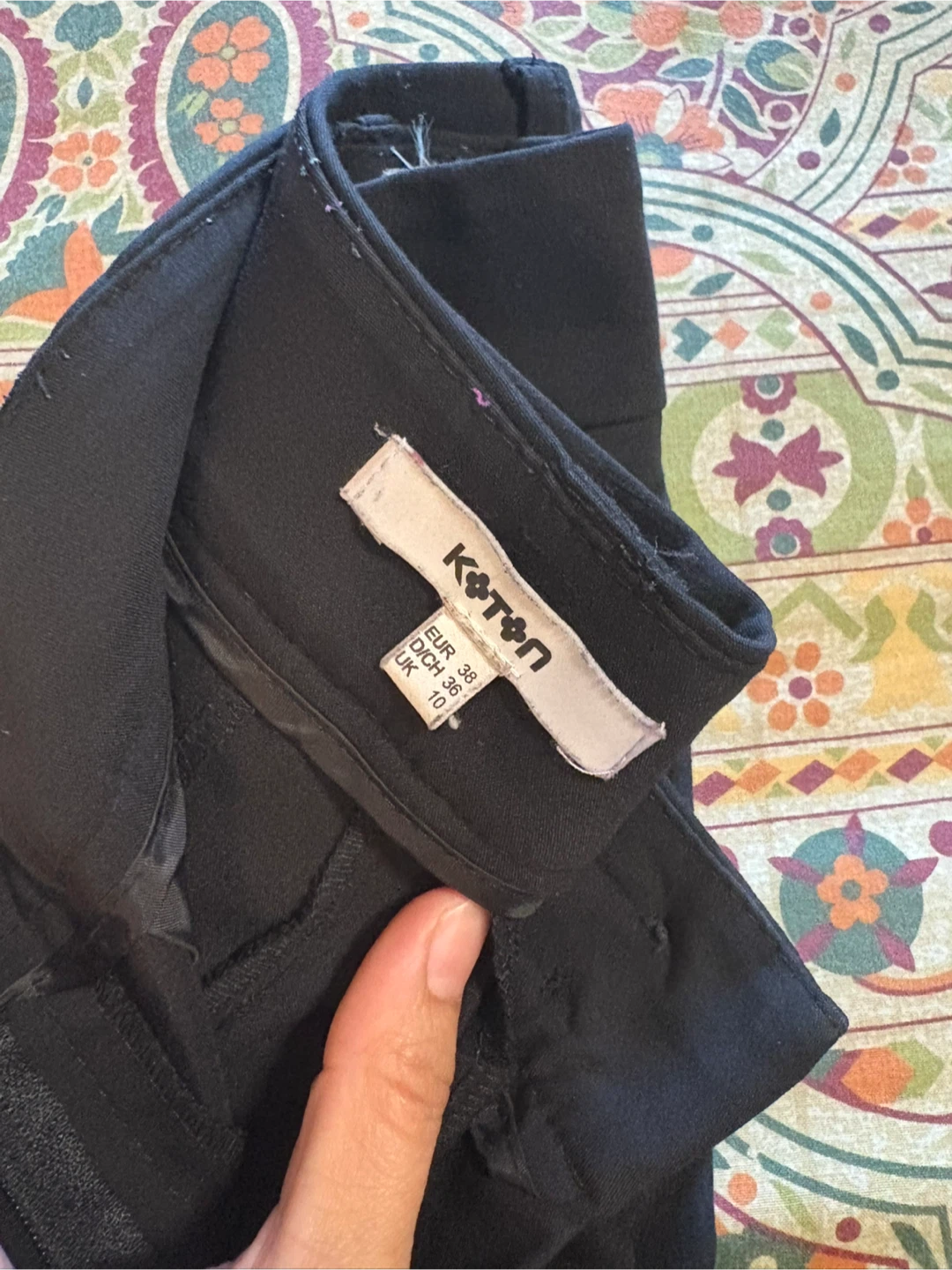 Koton and GAP Black Pants Size medium - photo 2