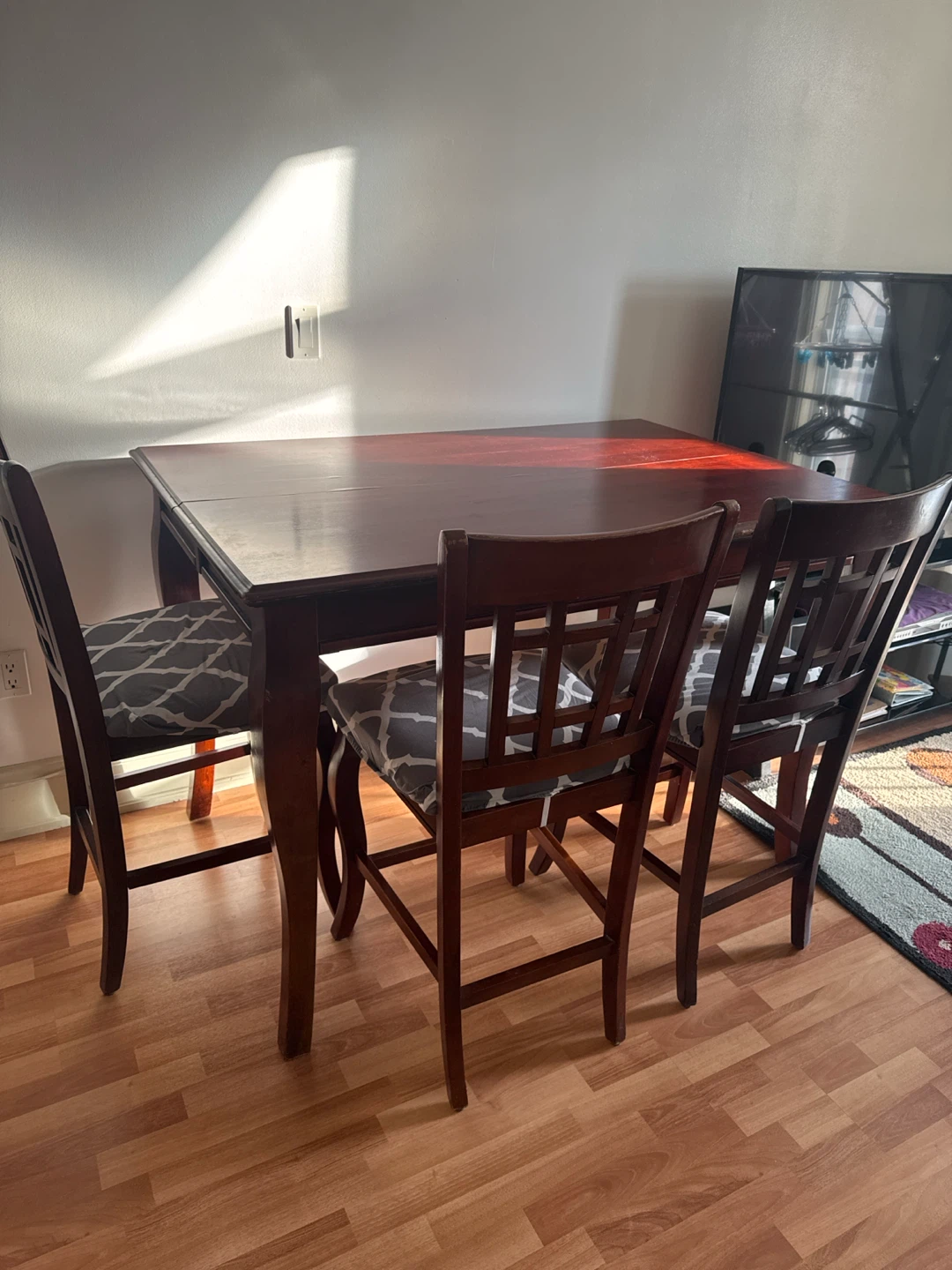 Wooden Table and Chairs