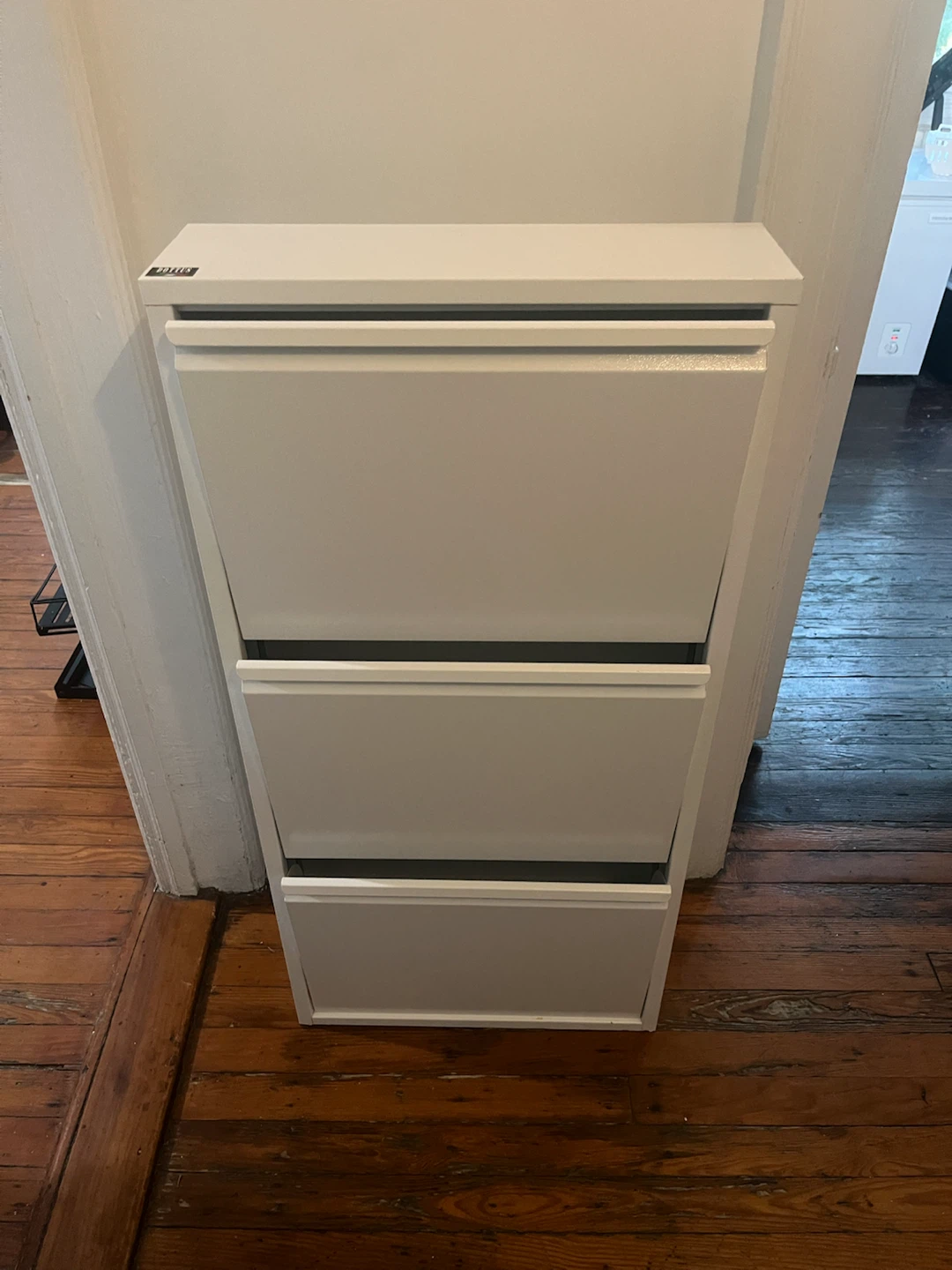 Metal 3-Tier Shoe Cabinet