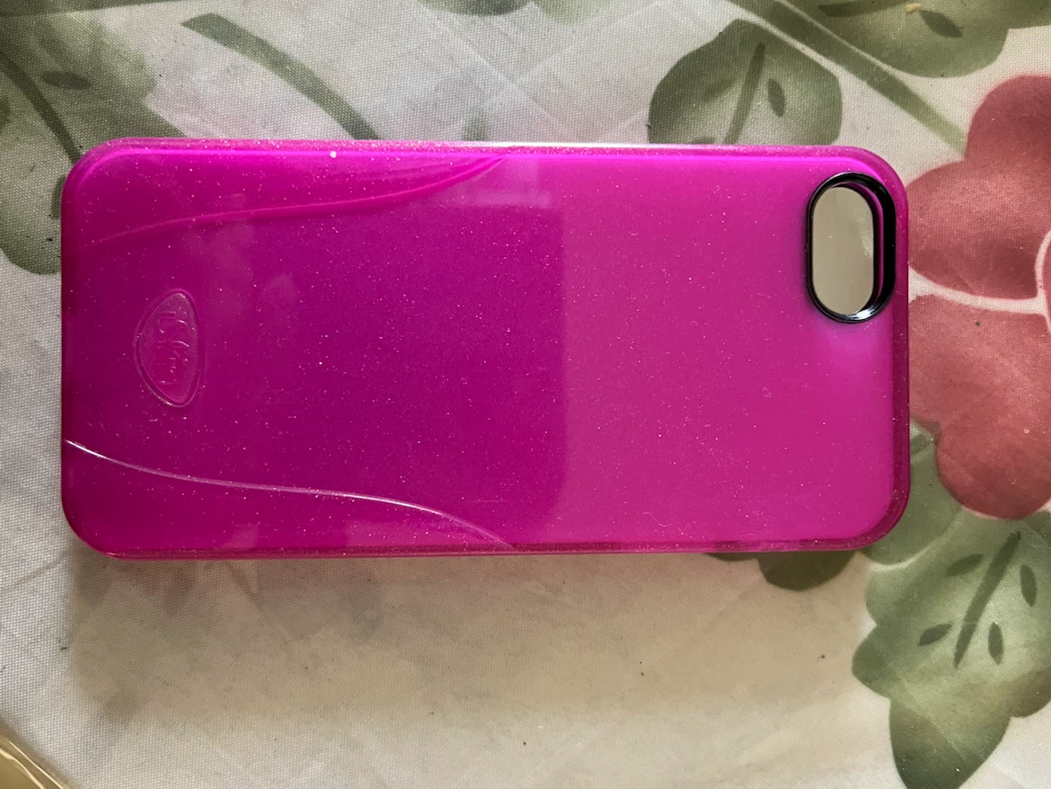Pink Glitter Phone Case for iPhone 5 - photo 3