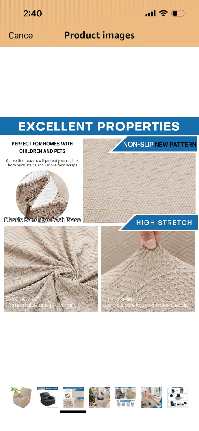Chair Cover for Moveable Cushion Couch - photo 2