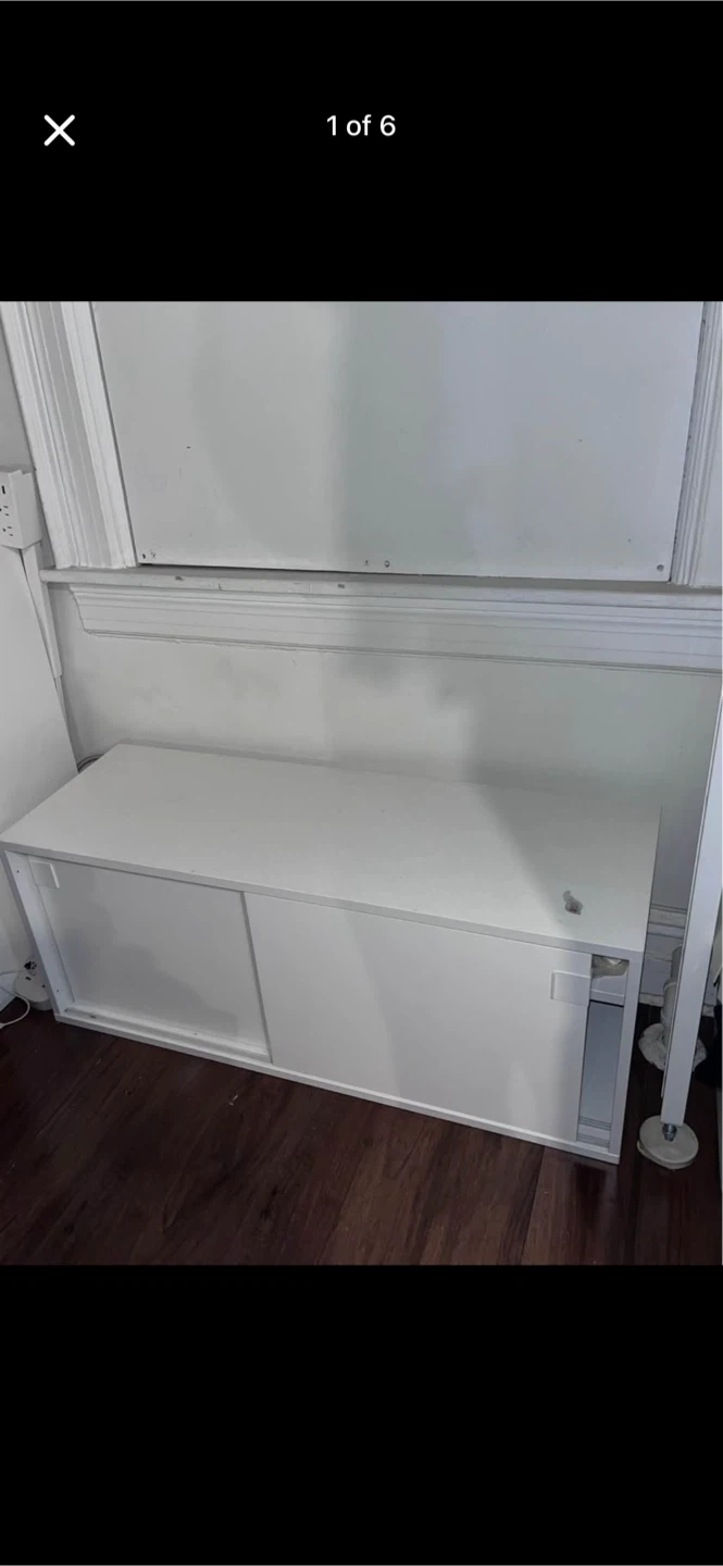 Ikea Mackapar Sliding Door Shoe Cabinet
