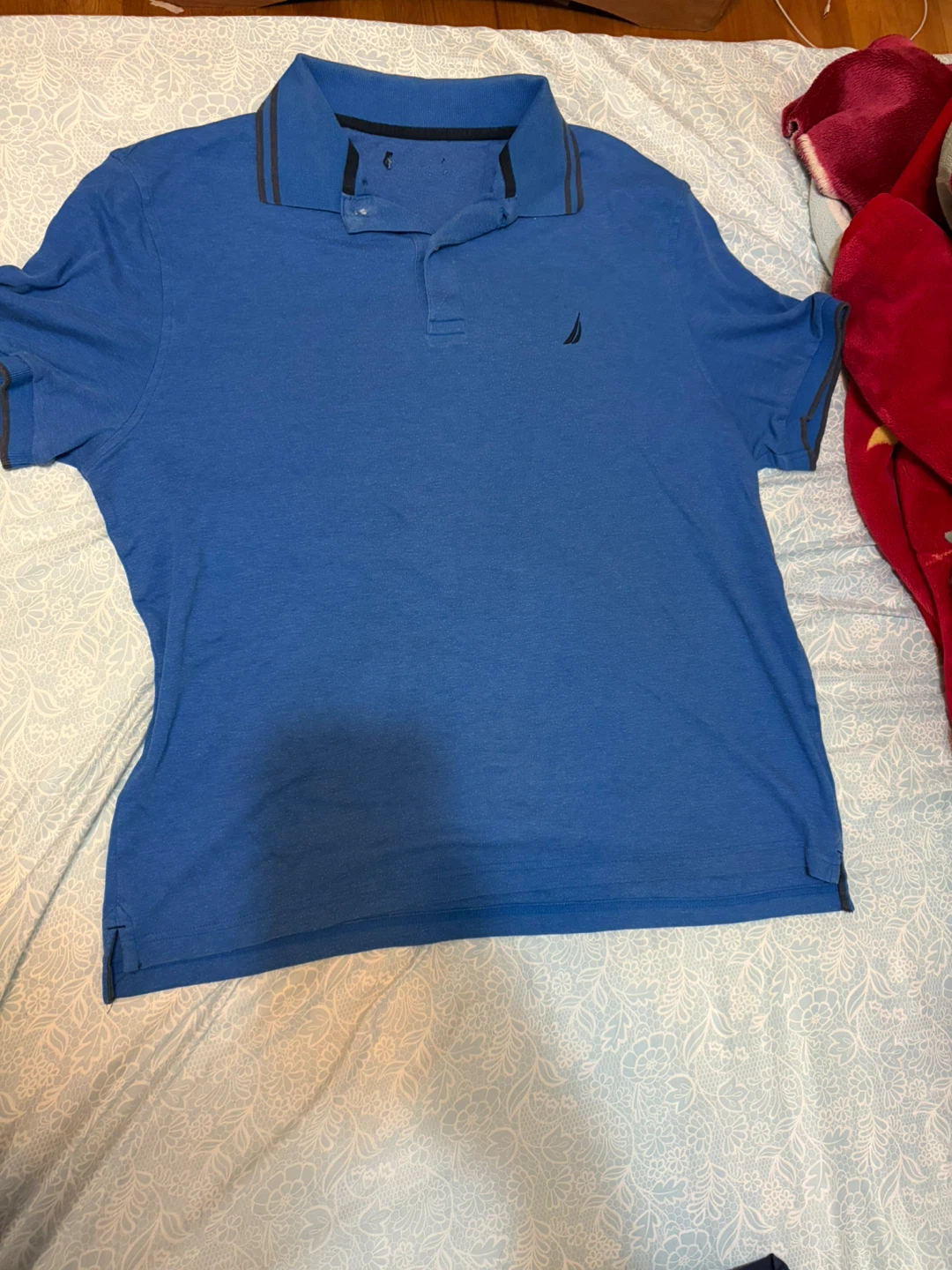 Nautica Blue Polo Shirt