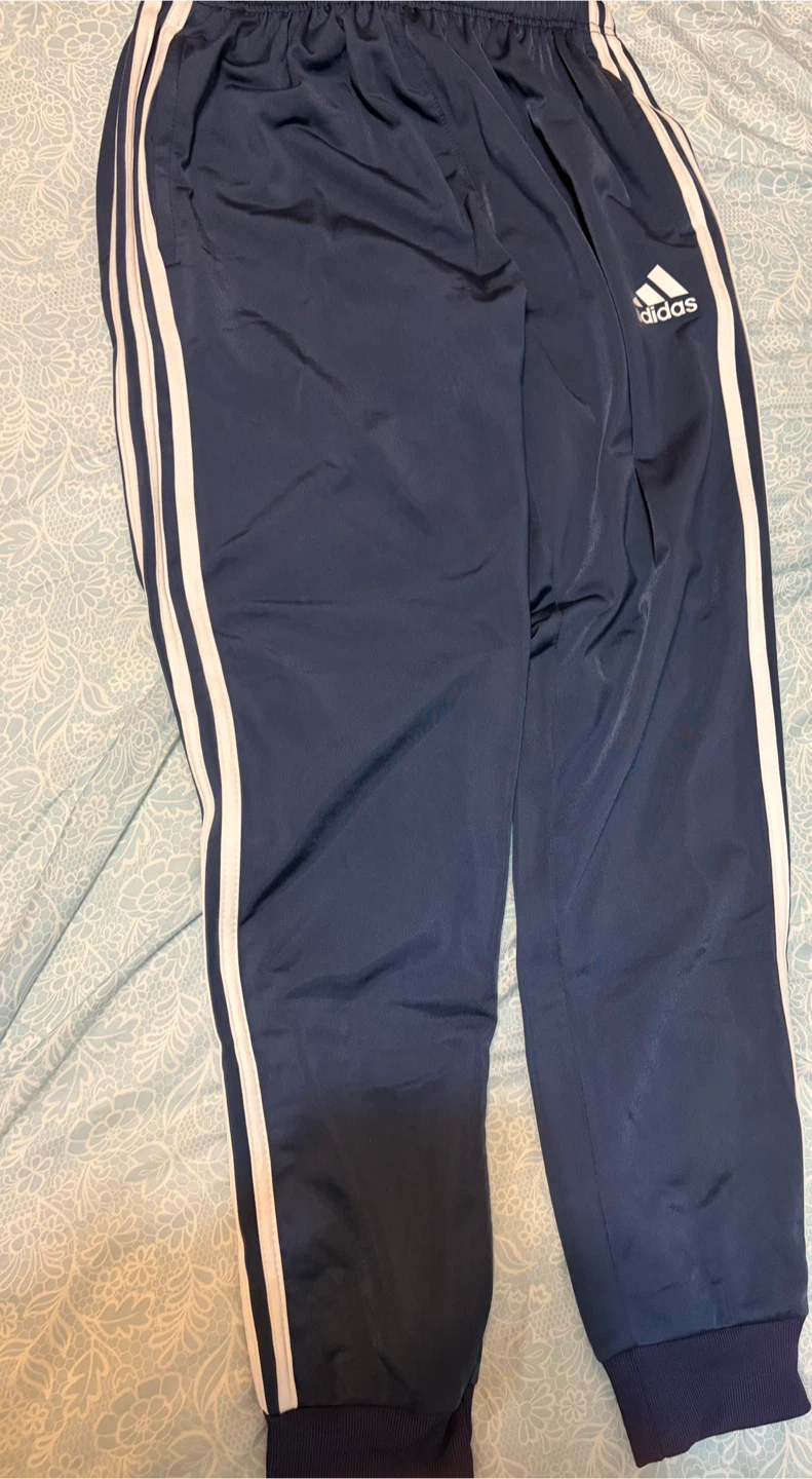 Adidas Navy Blue Track Pants