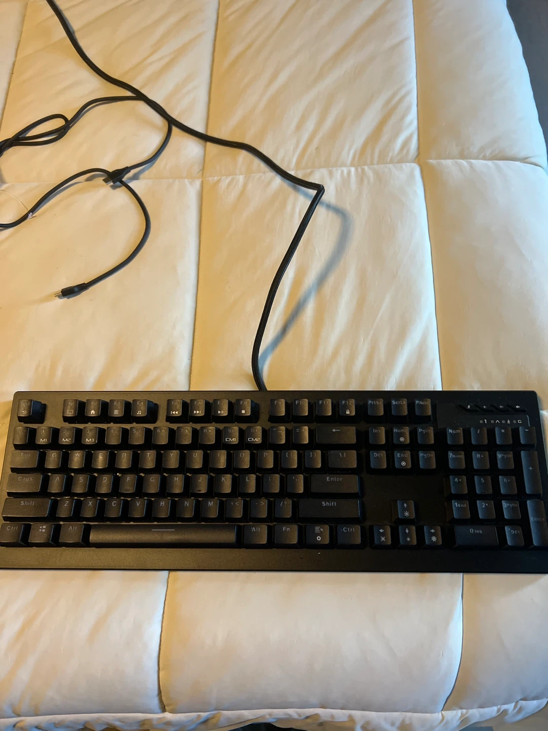 Black Wired Keyboard