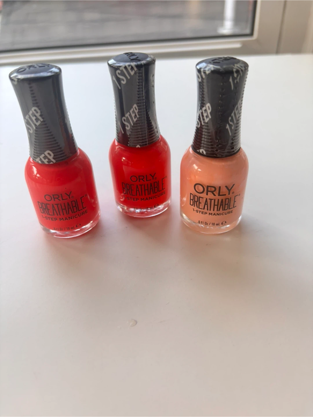 Orly Breathable 1-Step Manicure Nail Polish Trio