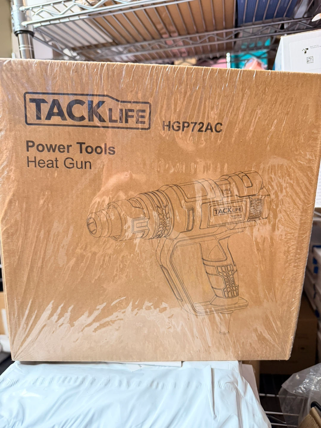 Heavy Duty Hot Air Gun (50°C-650°C) - Adjustable Temp,with LCD