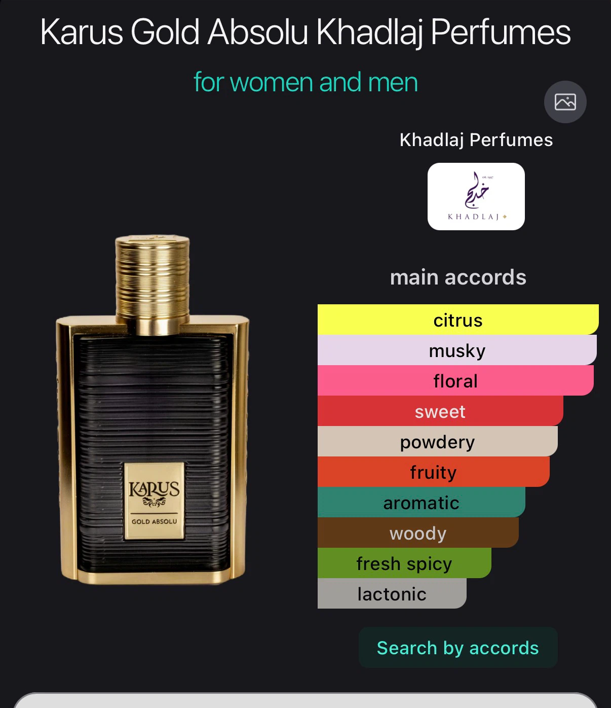 Karus Gold Absolu Eau de Parfum - photo 3
