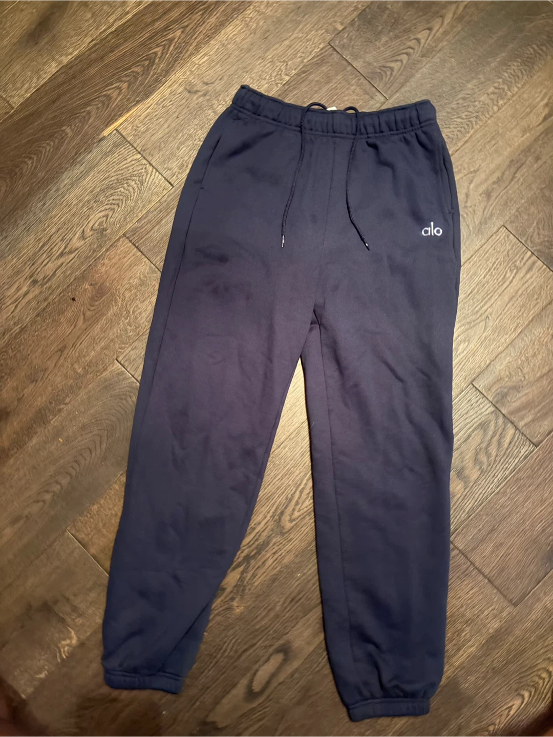 Alo Sweatpants - Navy Blue - Size M - photo 2