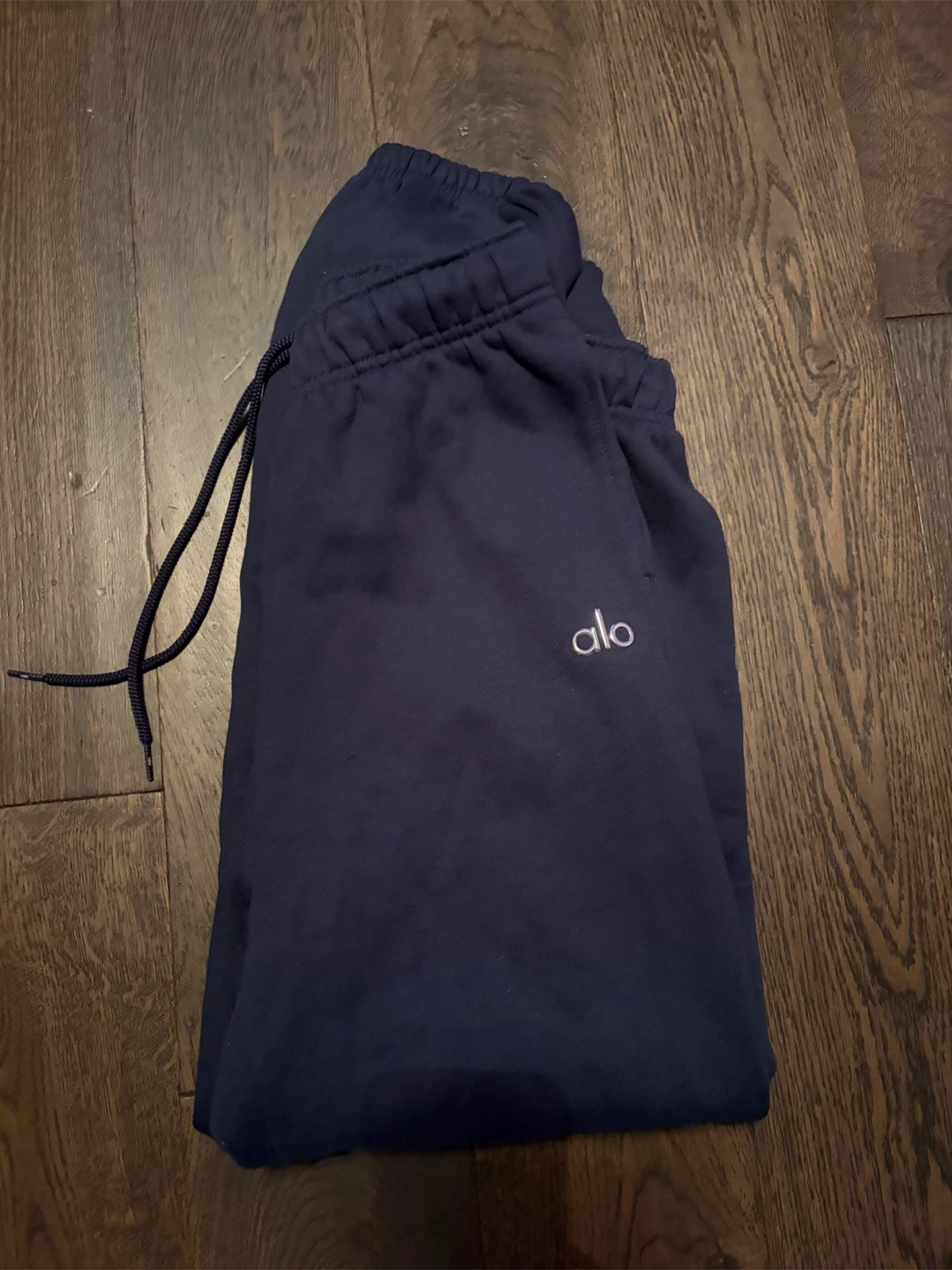Alo Sweatpants - Navy Blue - Size M - photo 4