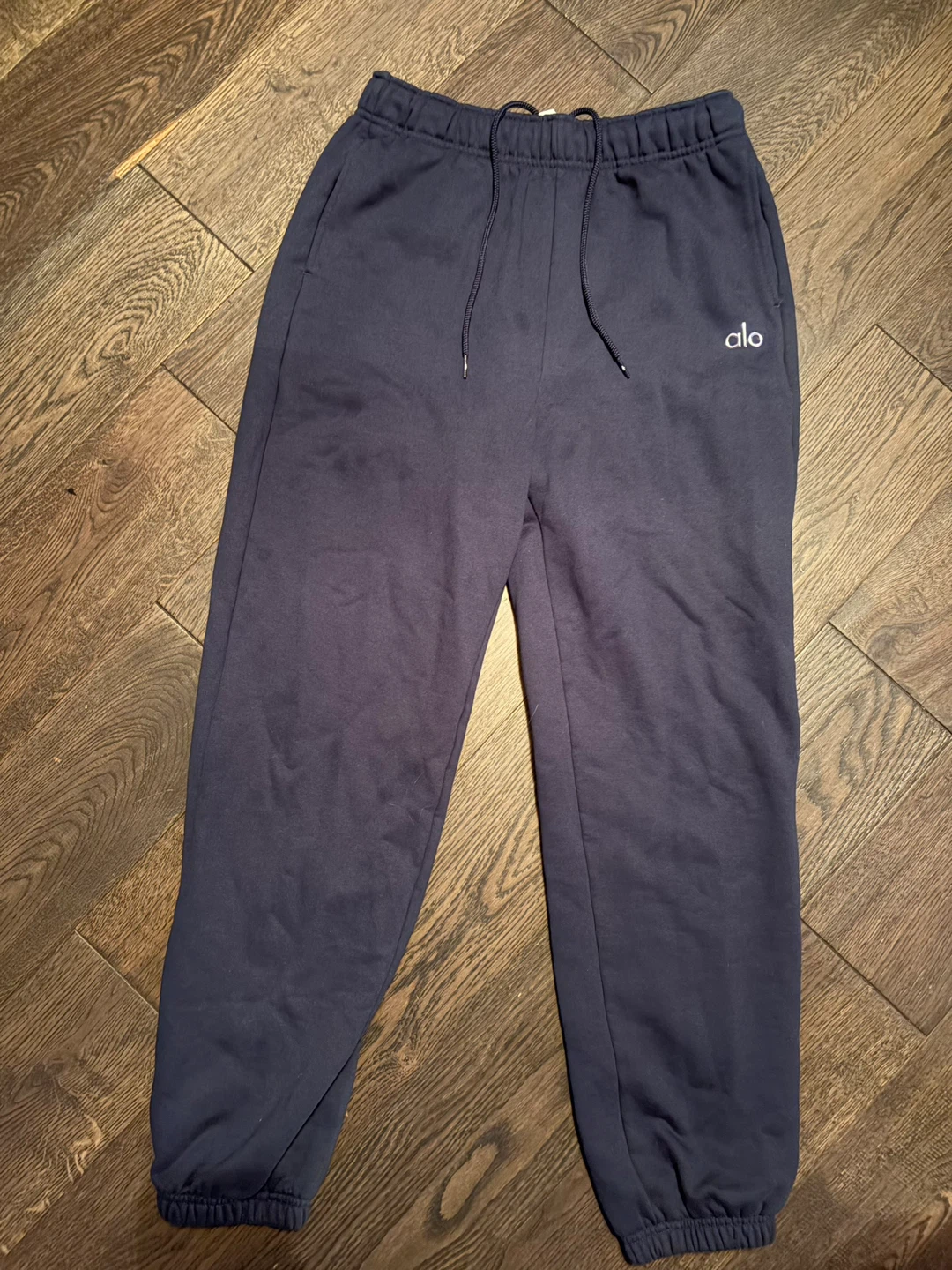 Alo Sweatpants - Navy Blue - Size M - photo 5