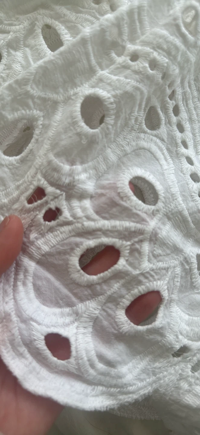 White Broderie Anglaise Maxi Skirt - photo 2