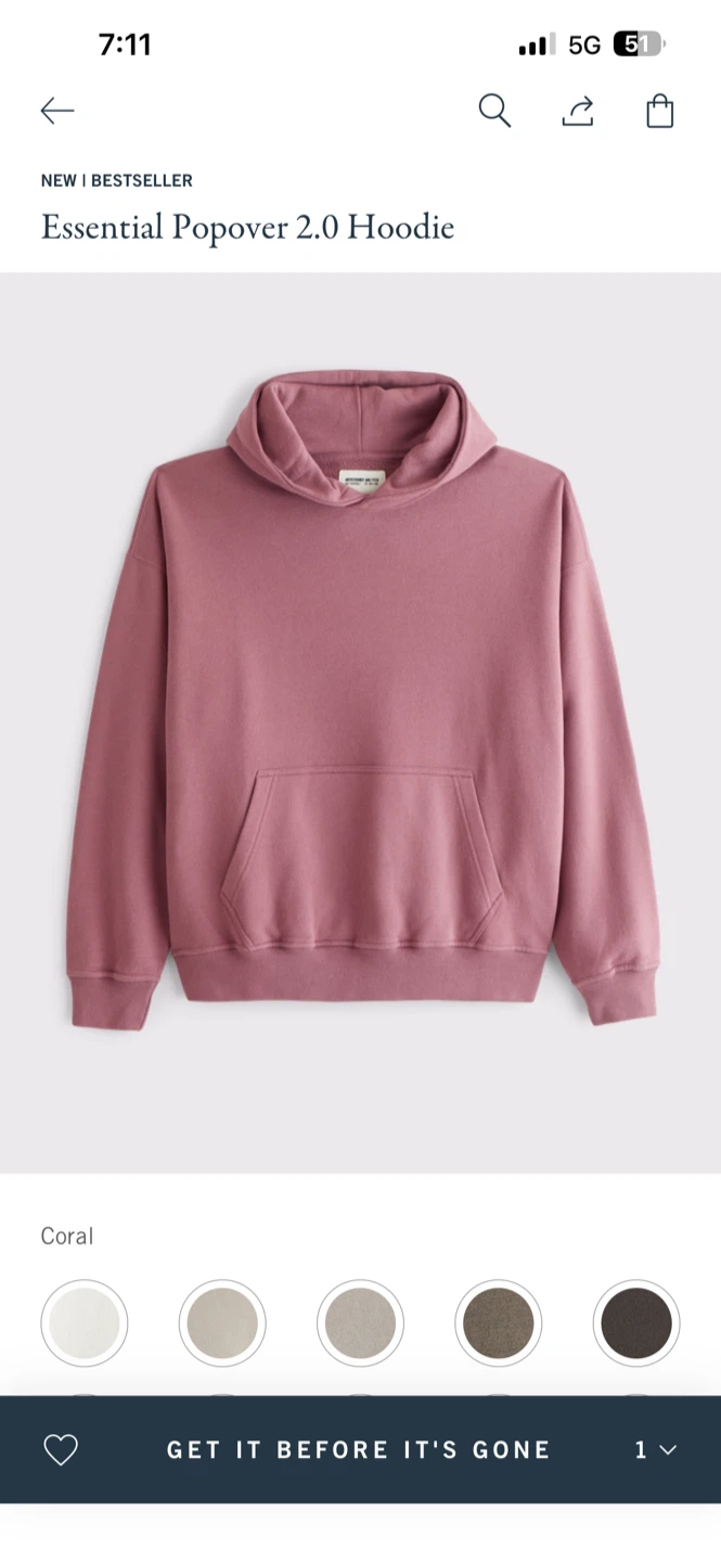 Abercrombie & Fitch Essential Popover 2.0 - photo 2