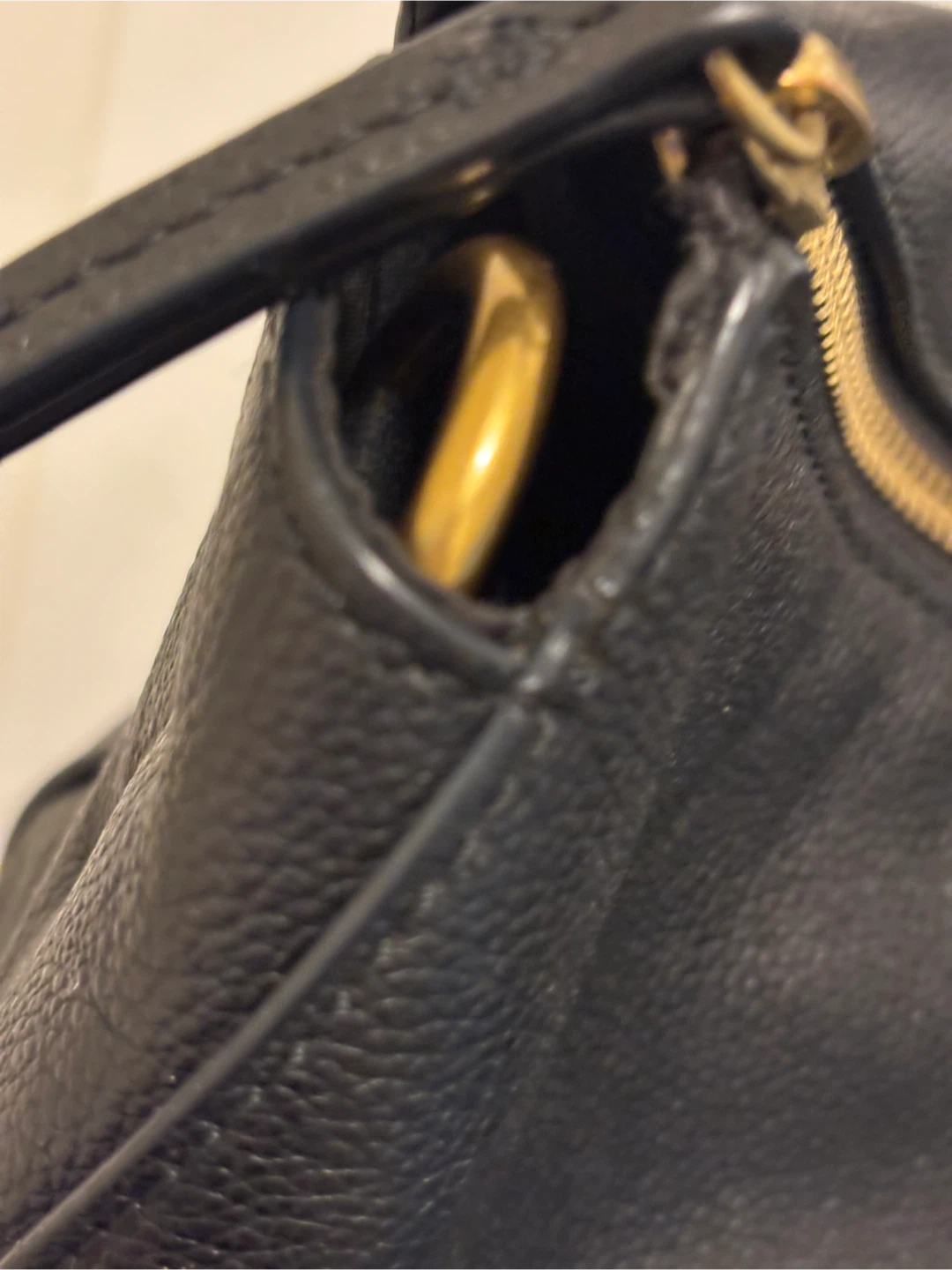 Fossil Black Leather Backpack - photo 3