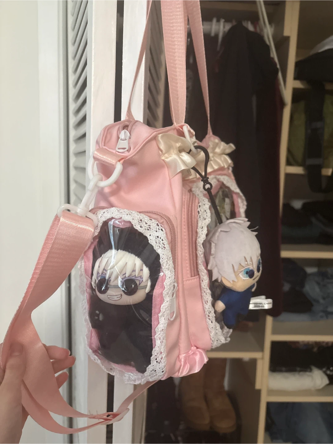 Pink Ita Bag with Jujutsu Kaisen Pins - photo 4