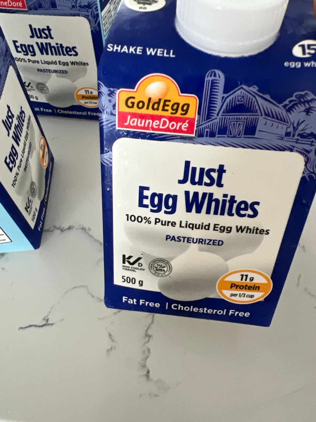 3 new Egg Whites 500mL, 1 opened 400mL left - photo 3
