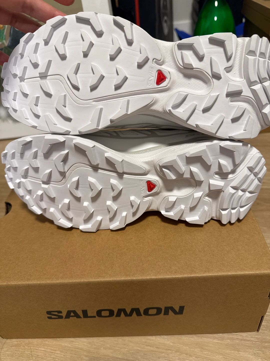 Salomon XT-6 Sneakers White Lunar Rock Size 6.5 US Women's - photo 4