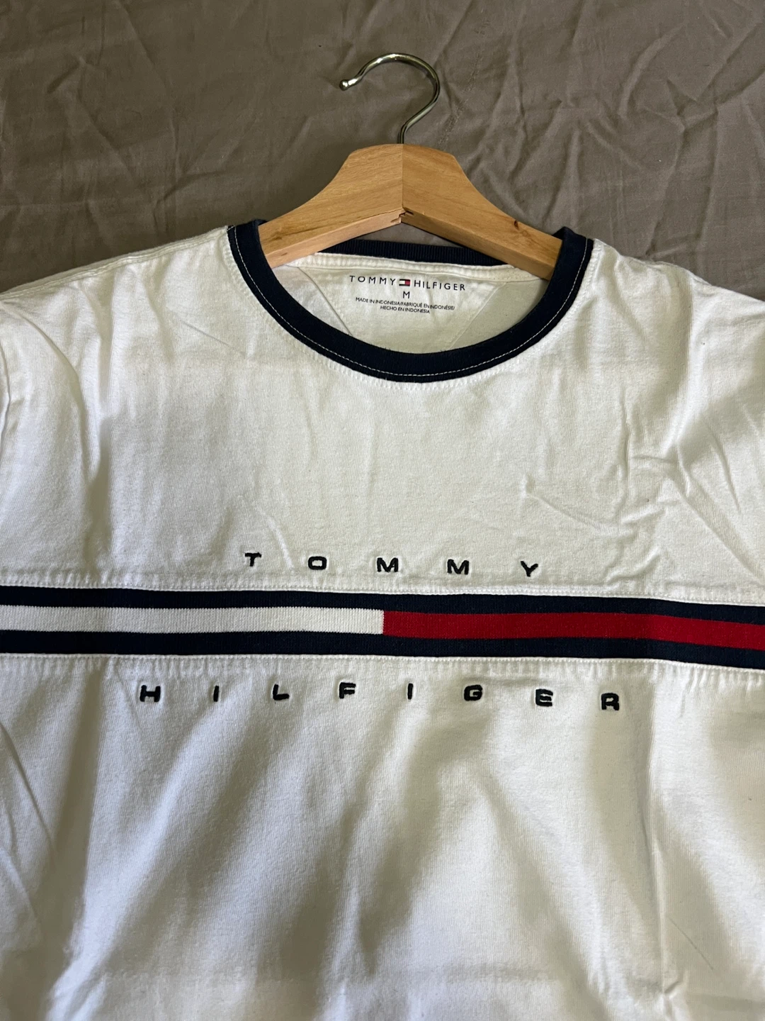 Tommy Hilfiger T-Shirt White Size M - photo 2