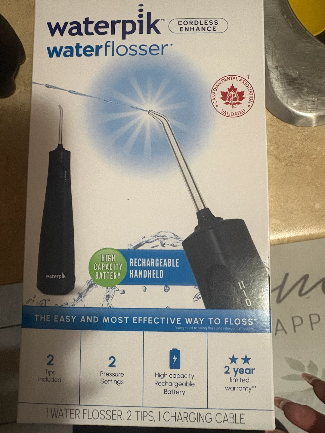 Waterpik Water Flosser Cordless Enhance