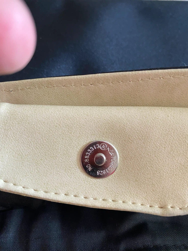 Black Tote Bag with Tan Trim - photo 4