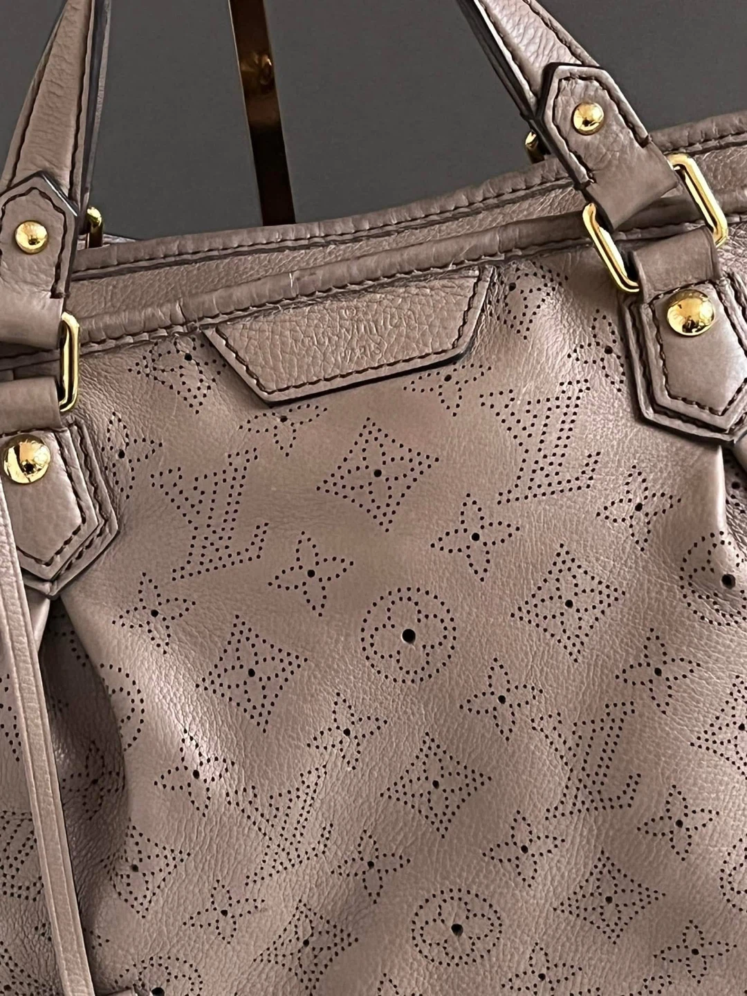 FOR SALE ✨PRE-LOVED Louis Vuitton Taupe Poudre PM Bag - photo 4