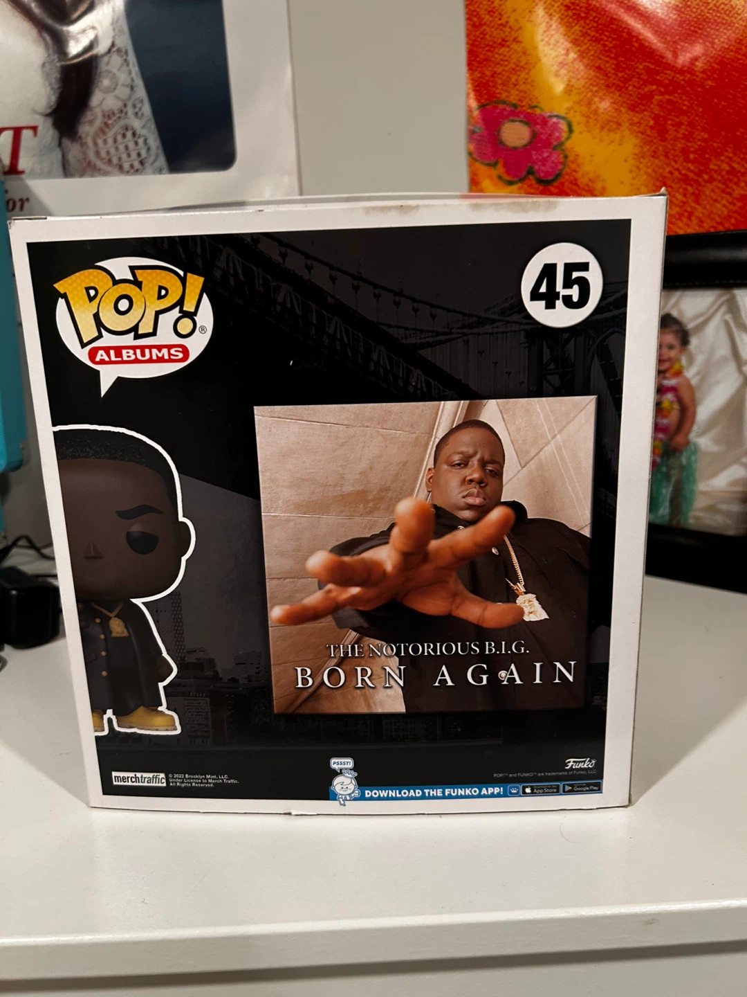 Funko Pop! The Notorious B.I.G. Born Again Vinyl Figure #45 - photo 2