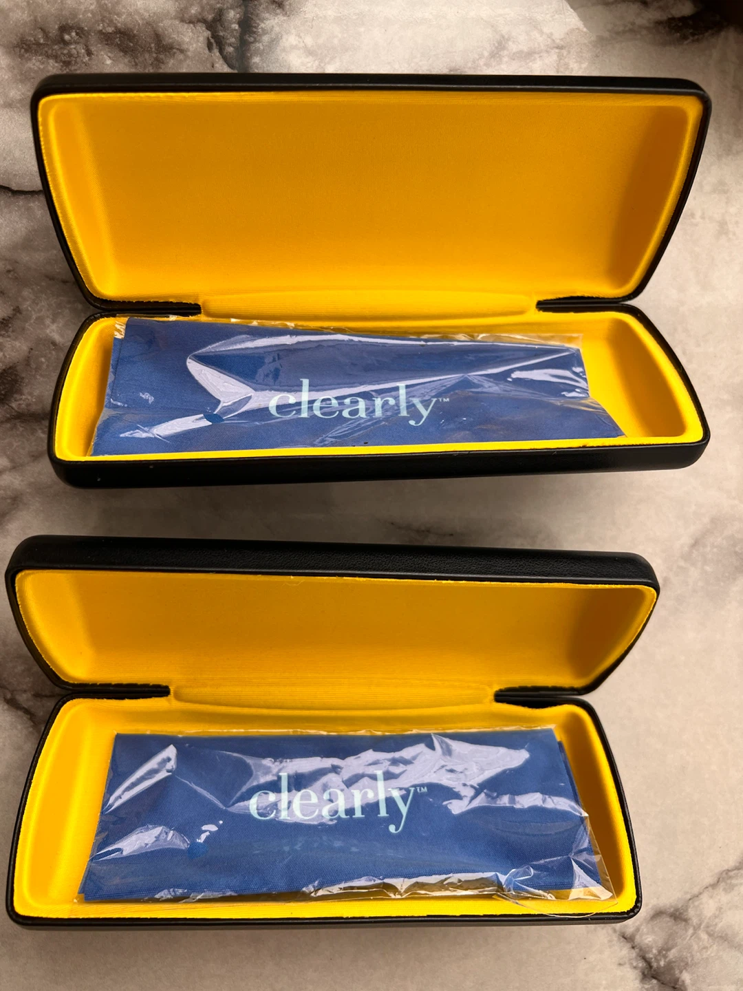 New Clearly Glasses Cases with Cleaning Cloths - photo 2