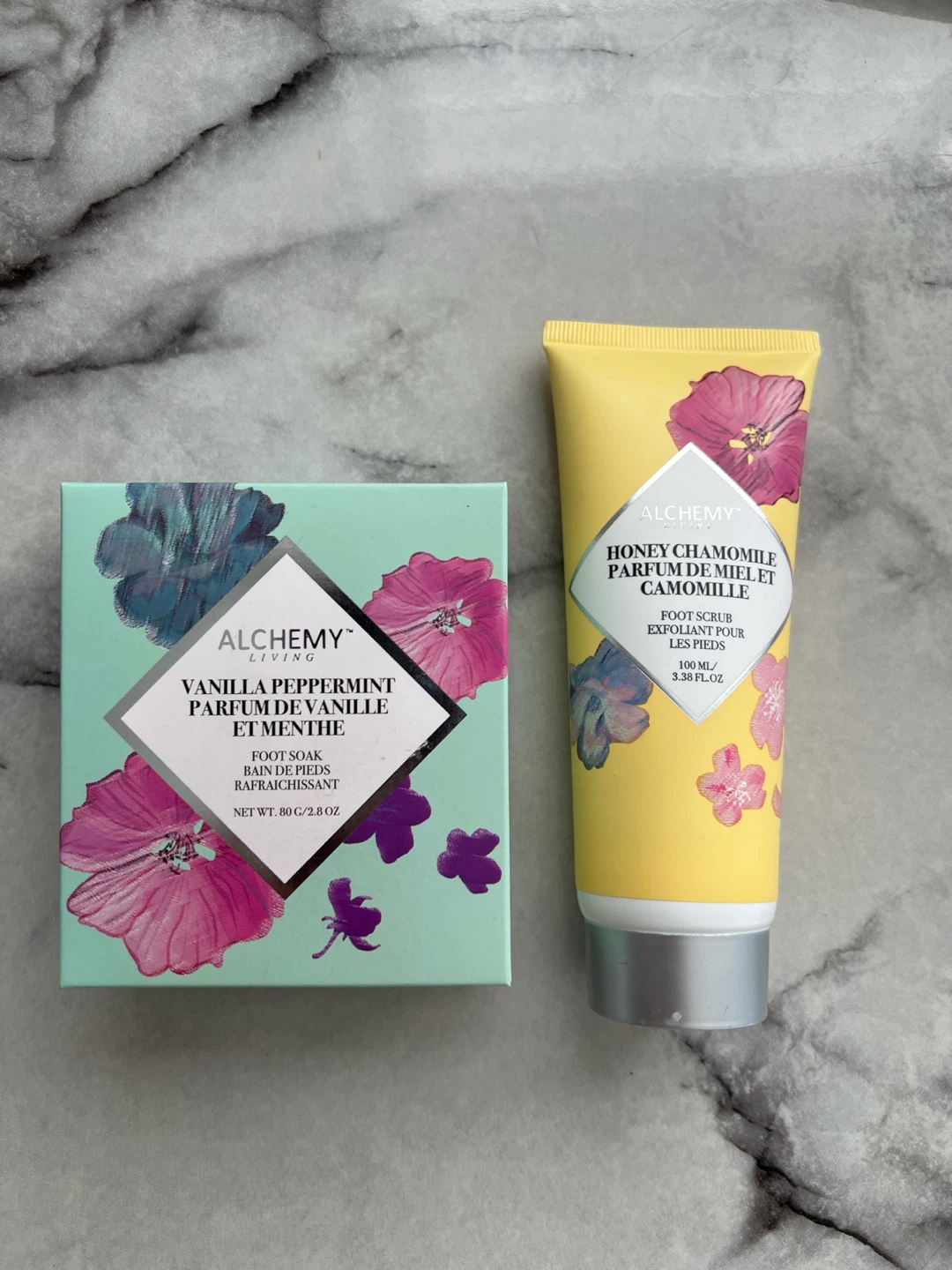 Alchemy Living Foot Soak and Scrub Set