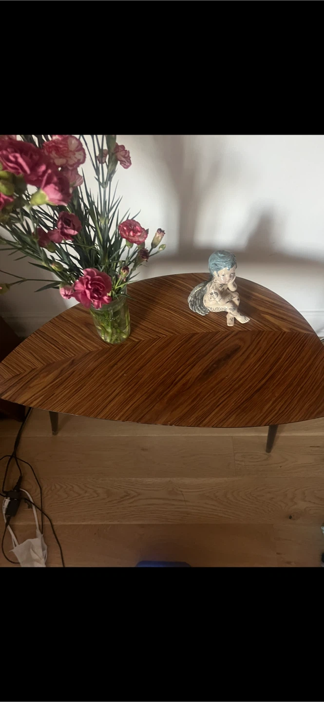 Wooden leaf accent Table/coffee table  - Mid-Century Modern - photo 2