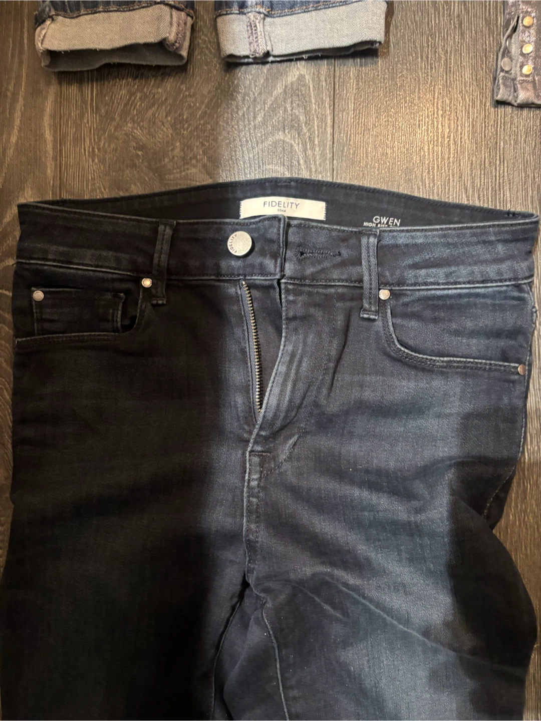 4 Pair Designer Jeans Size 26-27 Stretchy - photo 4