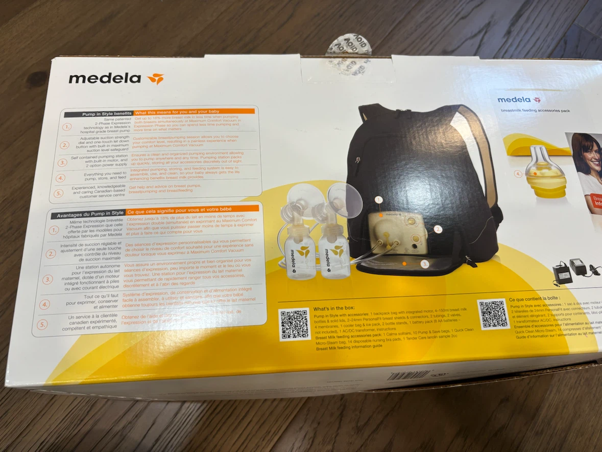 Medela Pump in Style Double Breast Pump with Backpack - photo 2