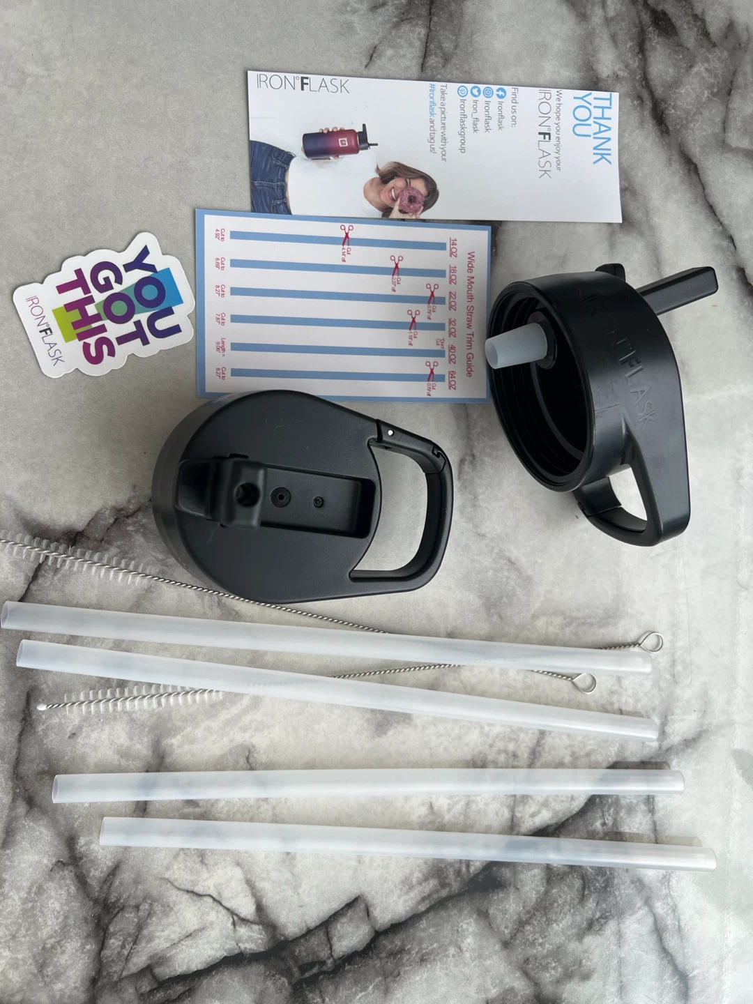 Iron Flask Straw Lid Set - photo 3