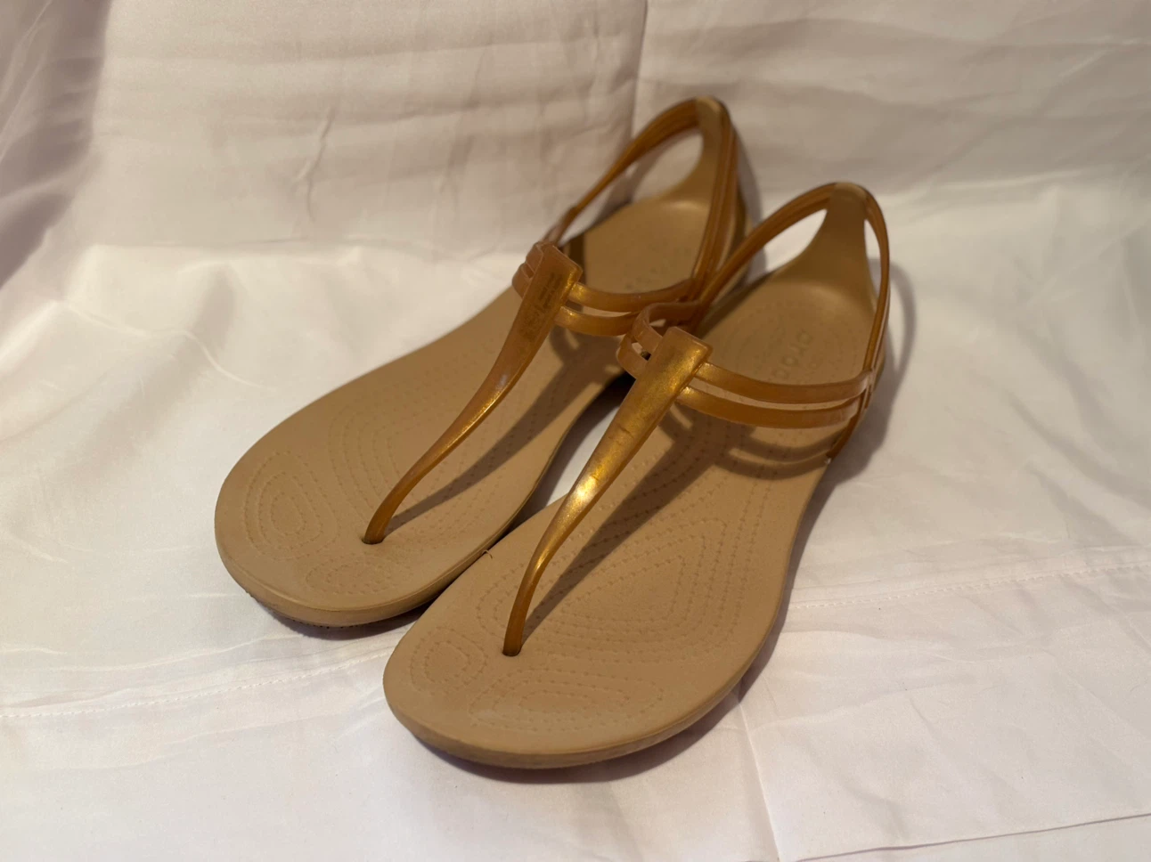 Crocs Women's Sandals - Gold
