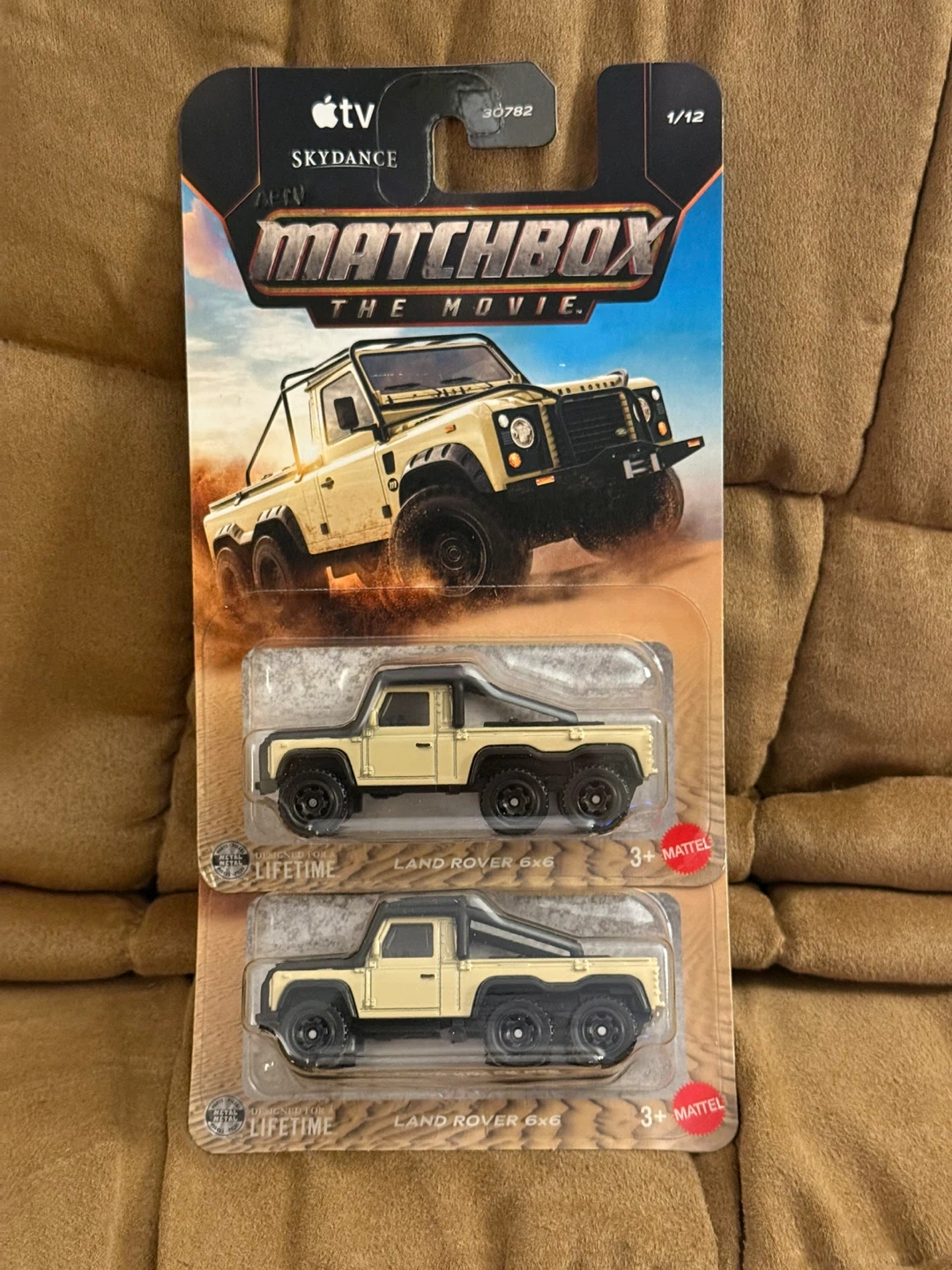 Matchbox The Movie Land Rover 6x6 lot of 2