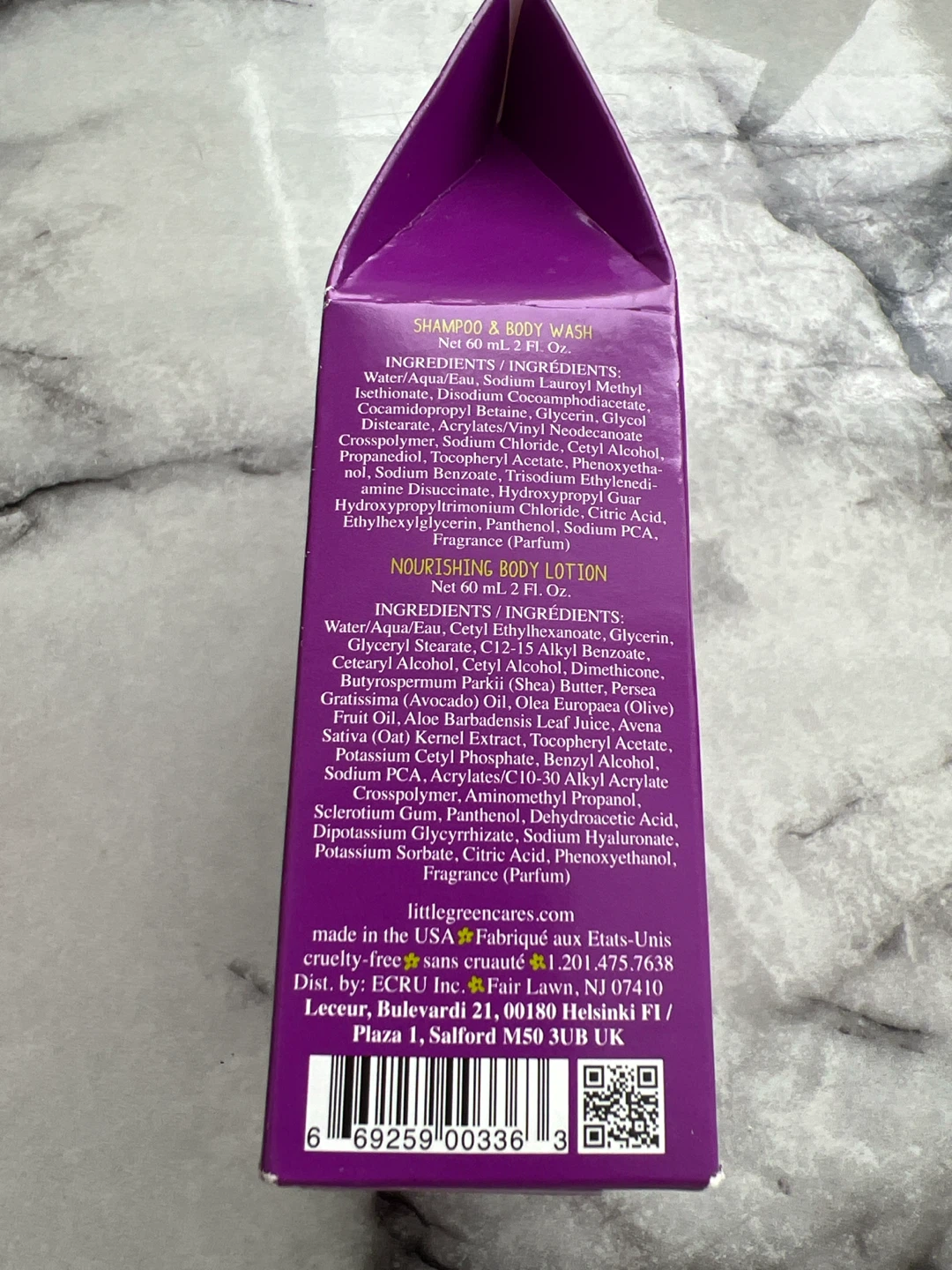 Little Green On-The-Go Shampoo & Body Wash and Lotion Set - photo 3