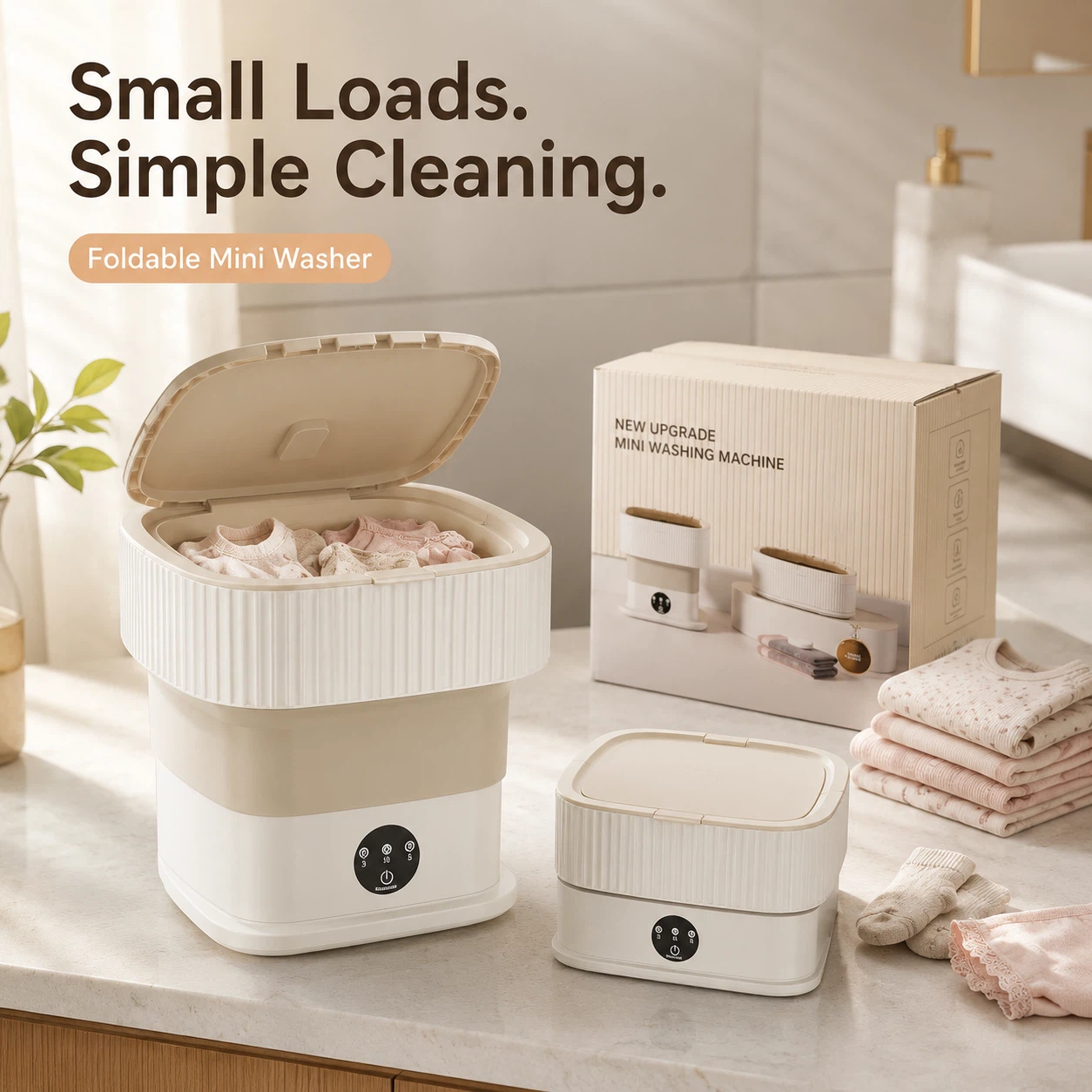 Foldable Mini Washing Machine