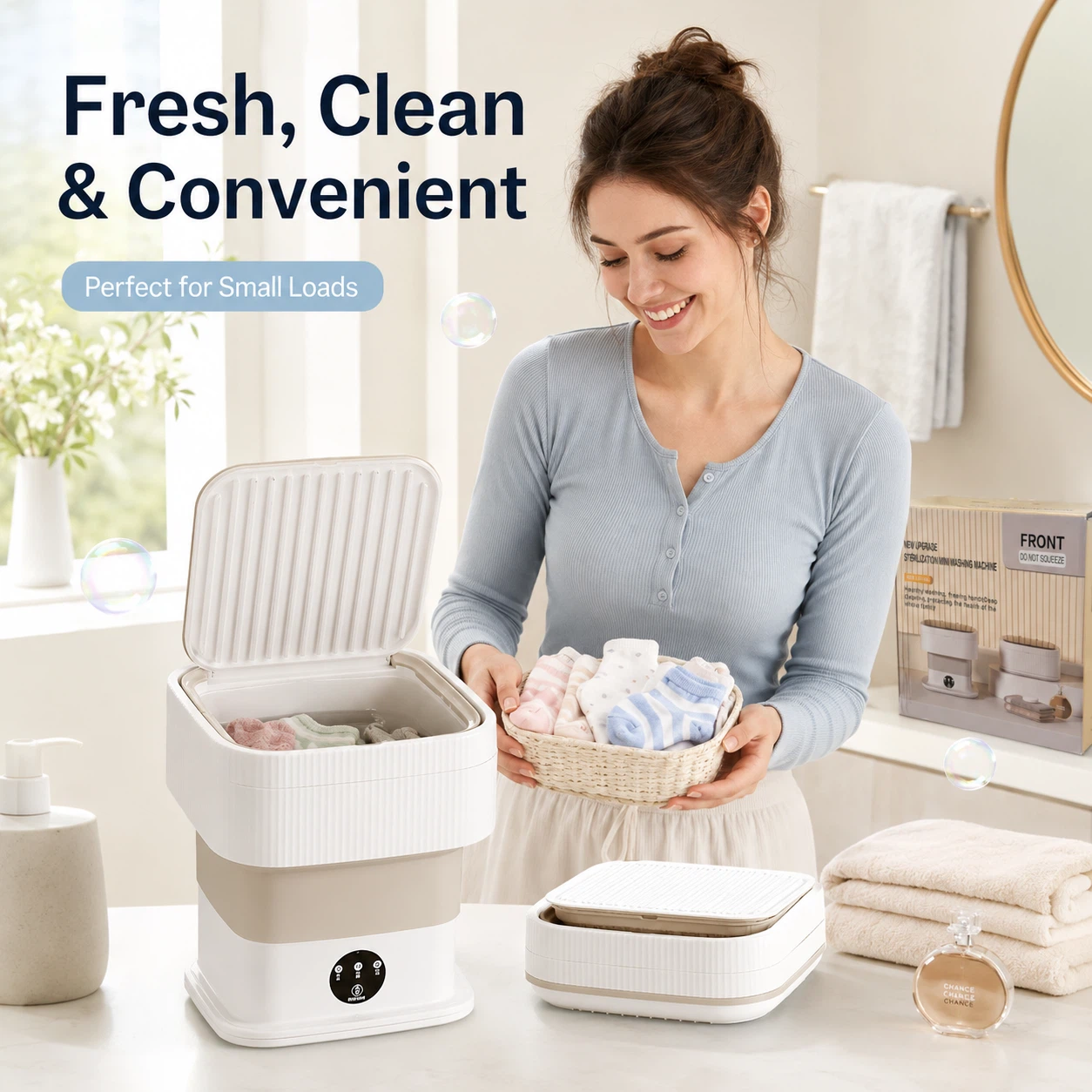 Foldable Mini Washing Machine - photo 2