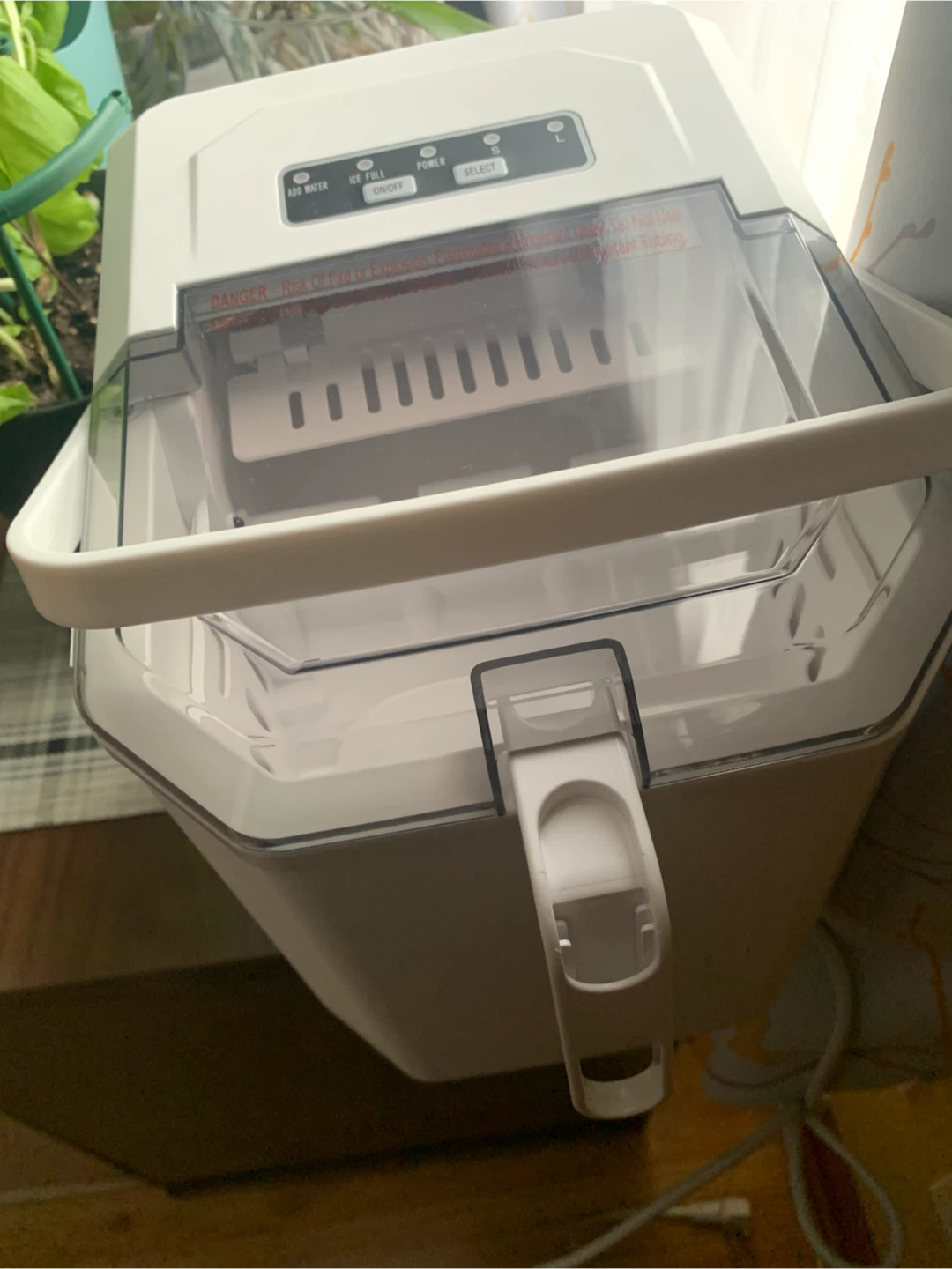 AGLUCKY Ice Maker Machine